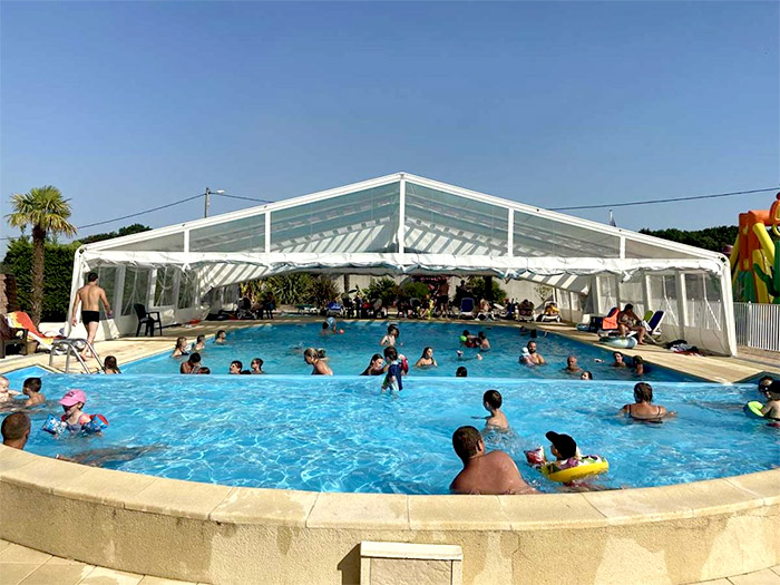 parc aquatique du camping familial Charente Maritime