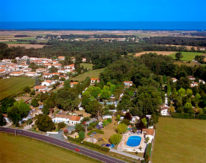 vacances dans un petit camping avec des animations à Royan