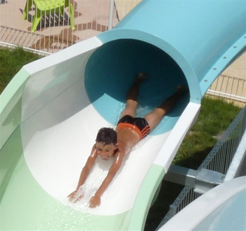 toboggans du camping près de Royan