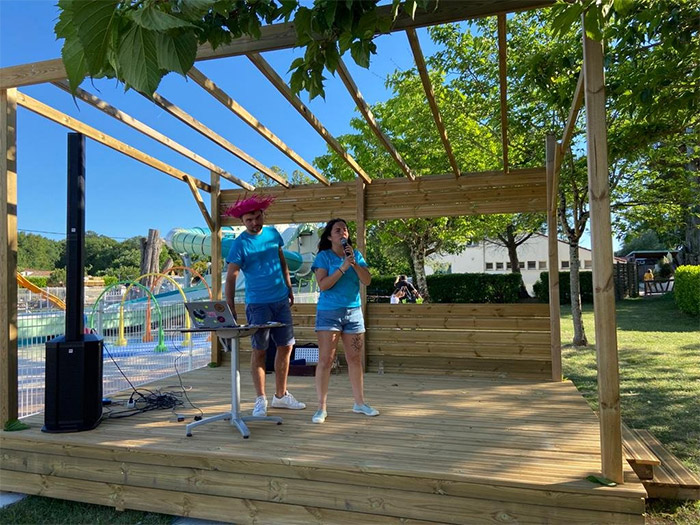 vacances près de Royan sur un camping familial avec toboggans 