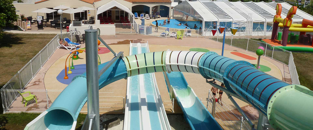 toboggans du meilleur camping paradis