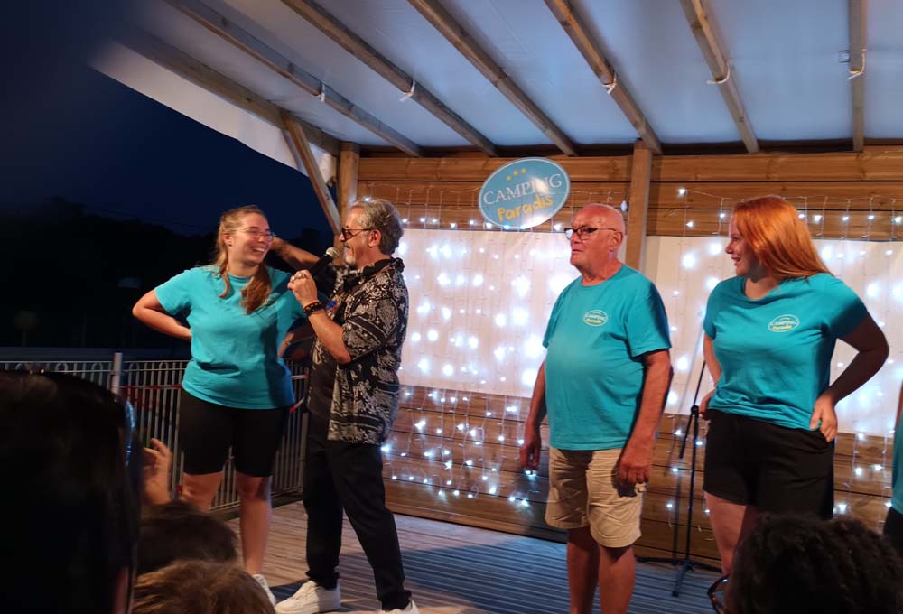animations du camping Paradis à Royan