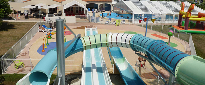 Choisir un petit camping avec toboggan Royan