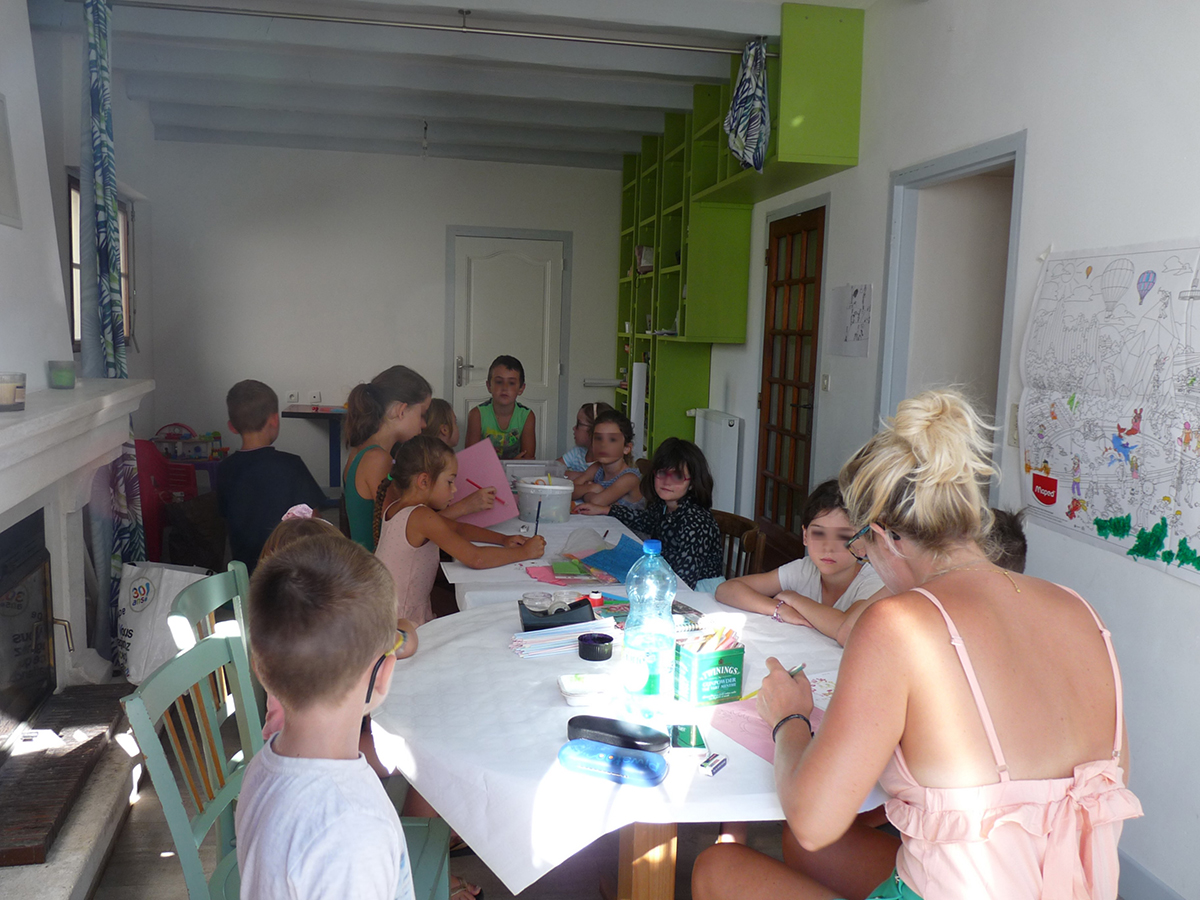 animations pour enfants au camping Paradis