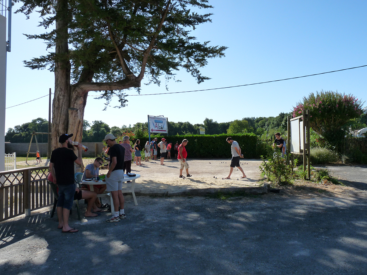 camping paradis Aloe avec animations